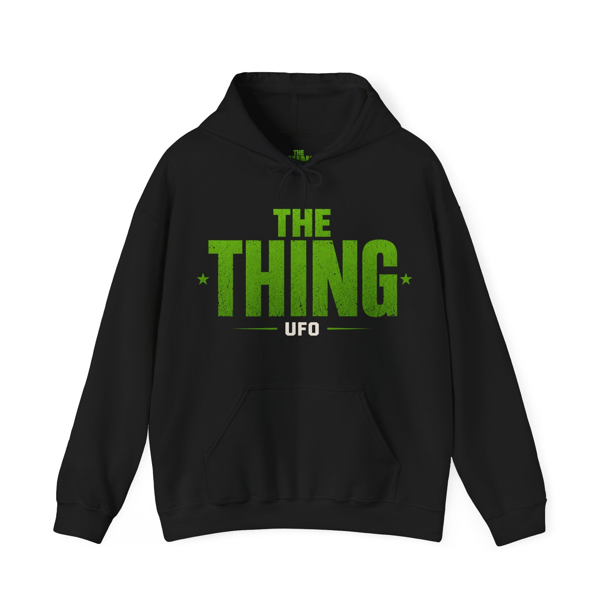 The Thing green text Hoodie | UFO themed sweatshirt