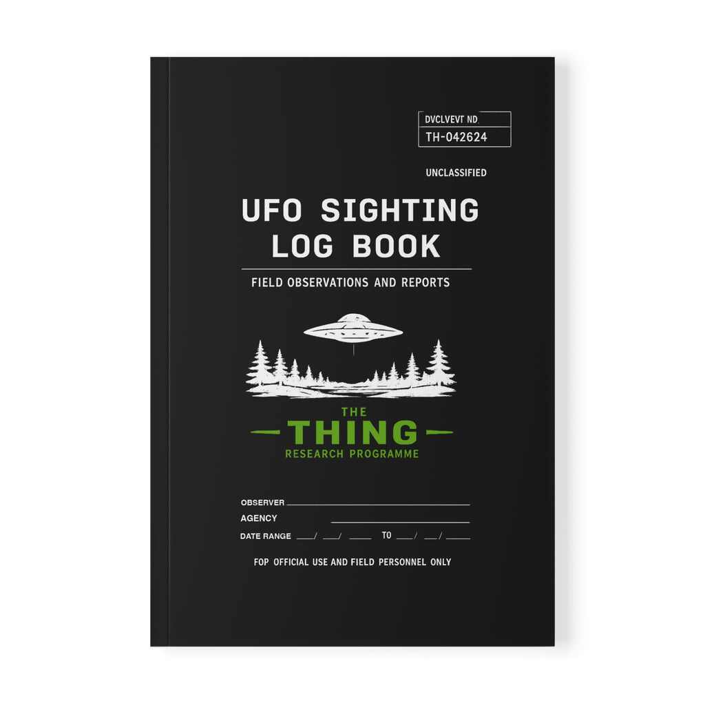 The Thing UFO - Official Sightings Note Book