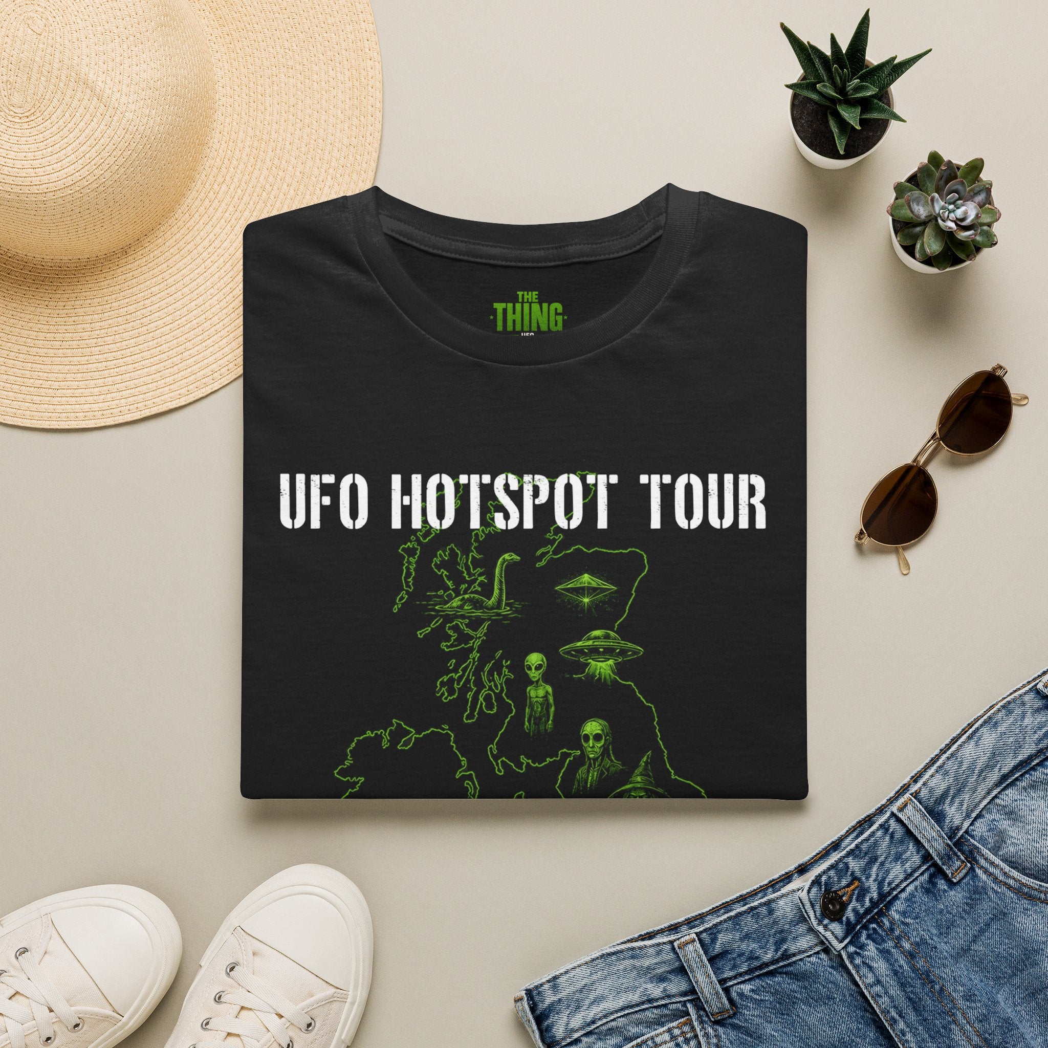 UK UFO TOUR T-Shirt - The Thing UFO
