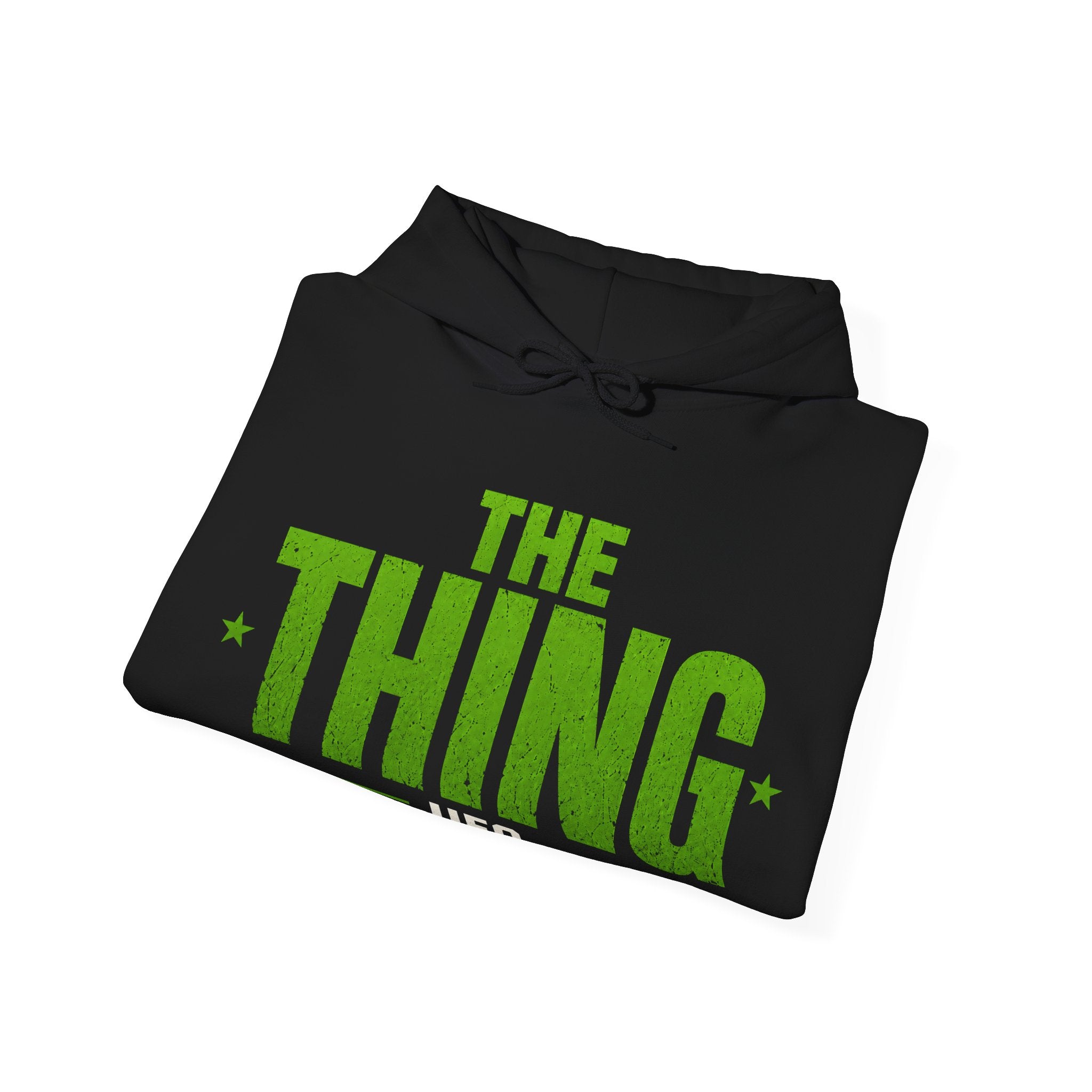 The Thing green text Hoodie | UFO themed sweatshirt